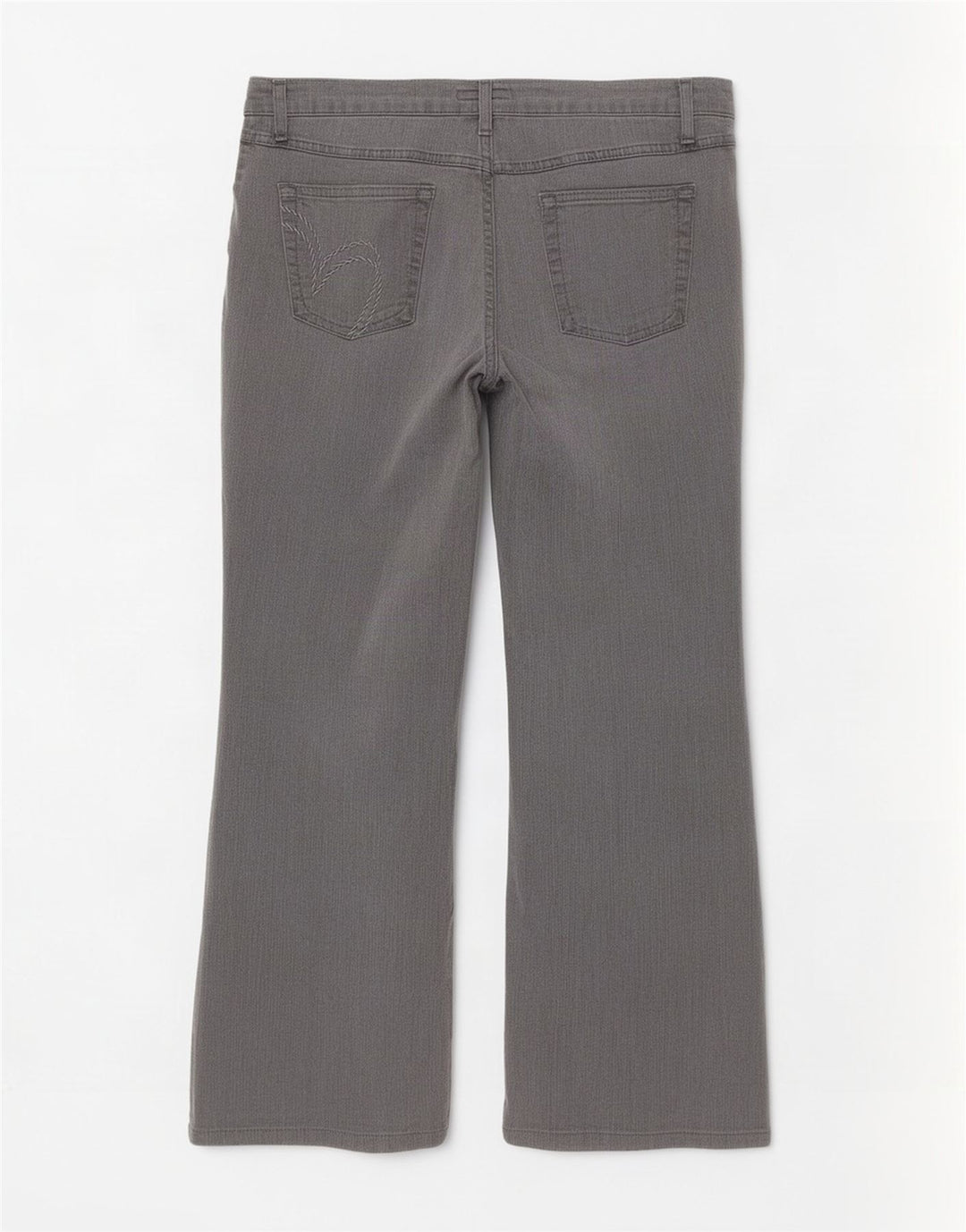 Marks & Spencer Womens Per Una Bootcut Jeans UK 14 Medium W34 L28 Grey