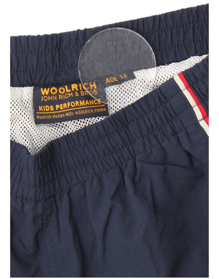 Woolrich Boys Swimming Shorts 11-12 Years  Navy Blue Nylon
