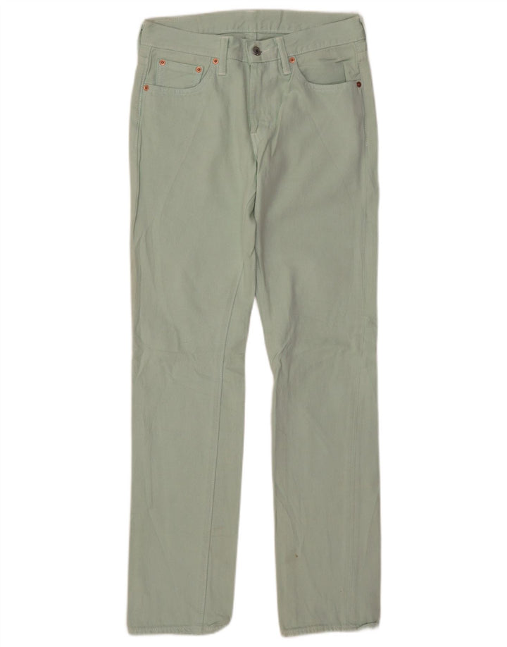 Levi's Mens 511 Slim Casual Trousers W30 L32 Green Cotton