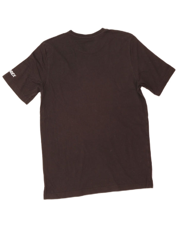 Adidas Mens Graphic T-Shirt Top Medium Black