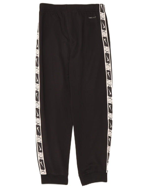 Nike Boys Dri Fit Tracksuit Trousers Joggers 12-13 Years Large Black