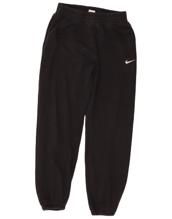 Nike Mens Tracksuit Trousers Joggers Small Black Cotton Sports