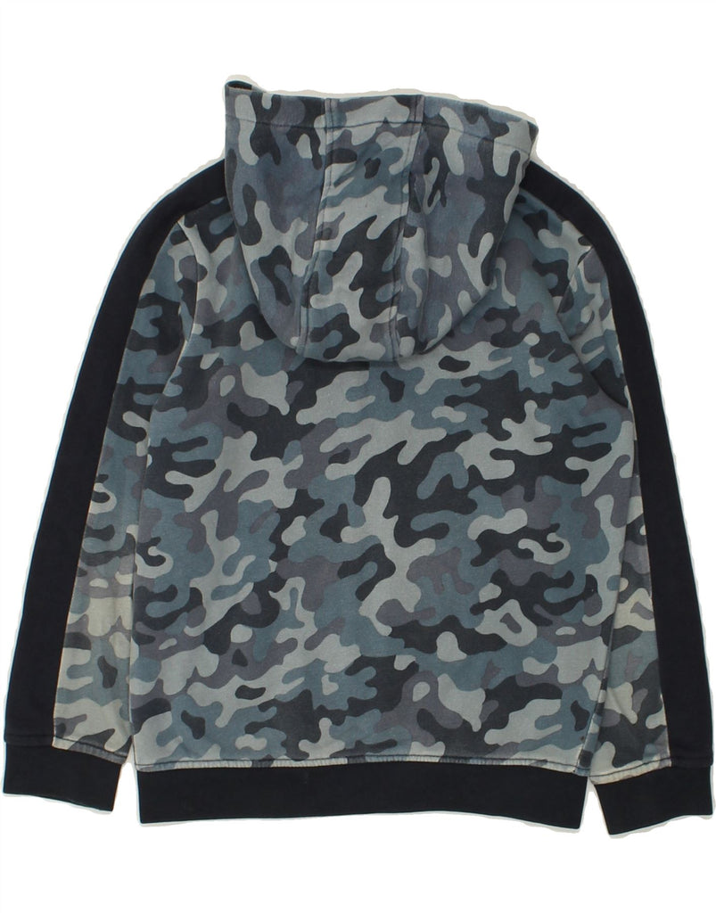 ARENA Boys Zip Hoodie Sweater 5-6 Years Blue Camouflage | Vintage Arena | Thrift | Second-Hand Arena | Used Clothing | Messina Hembry 