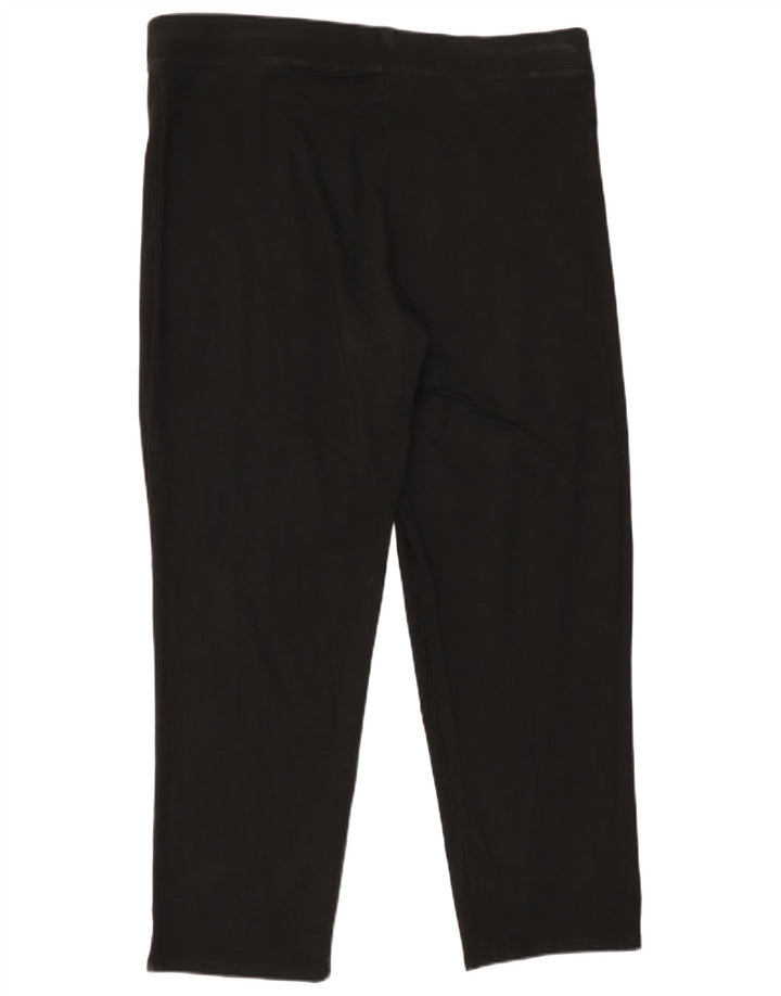 Marks & Spencer Womens Leggings UK 20 2XL Black Cotton