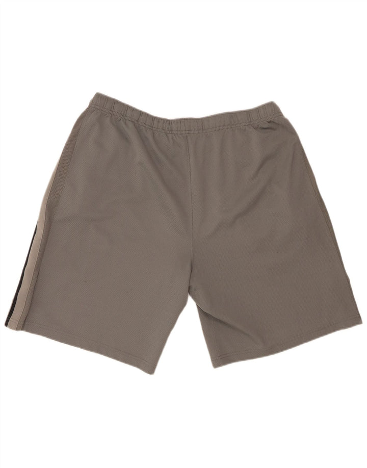 Nike Mens Sport Shorts Large Grey Striped Polyester