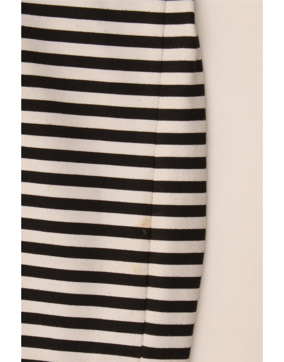 Marks & Spencer Womens Asymmetrical Skirt UK 14 Large W34 Black Striped