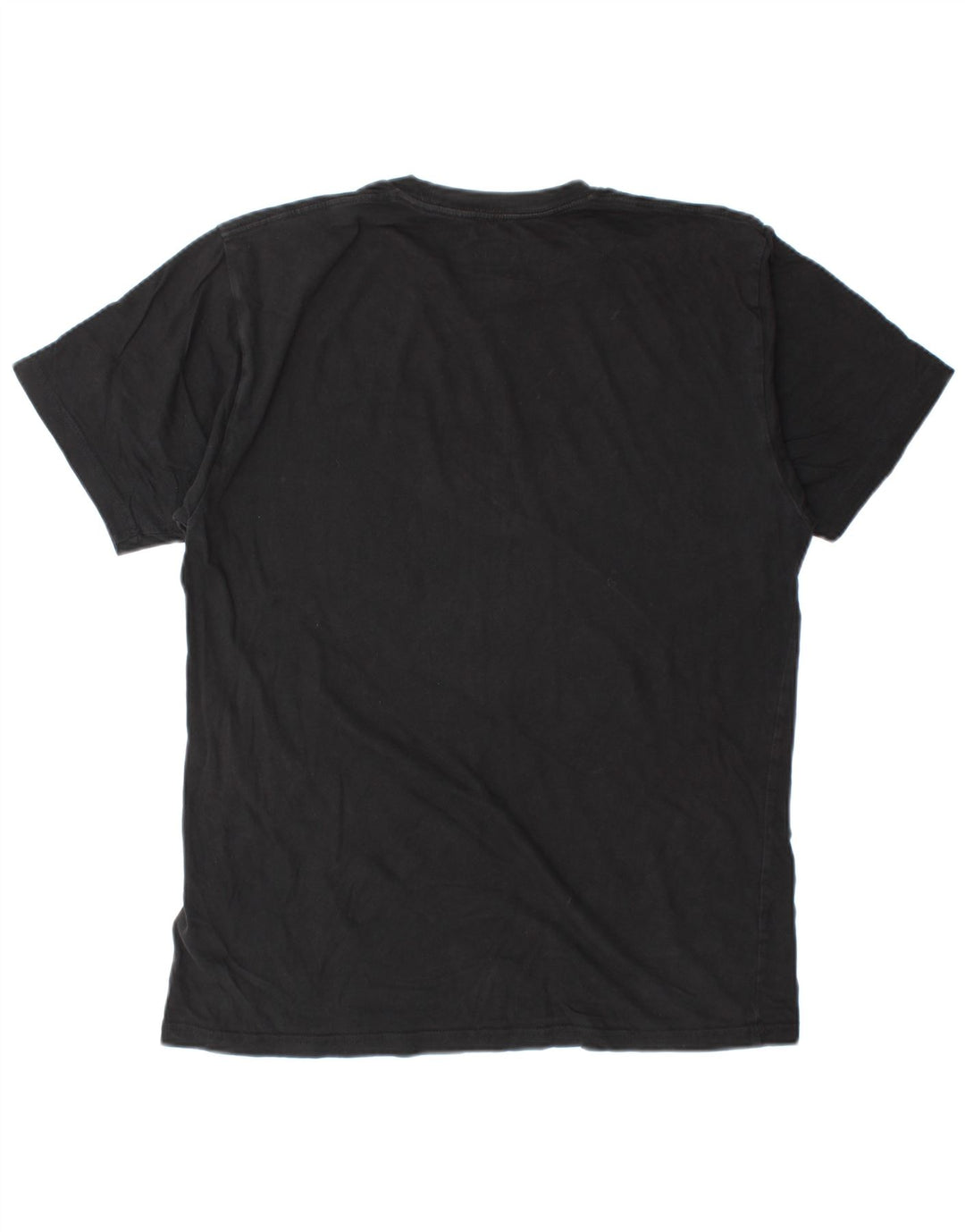 Vans Mens Classic Fit T-Shirt Top Medium Black Cotton