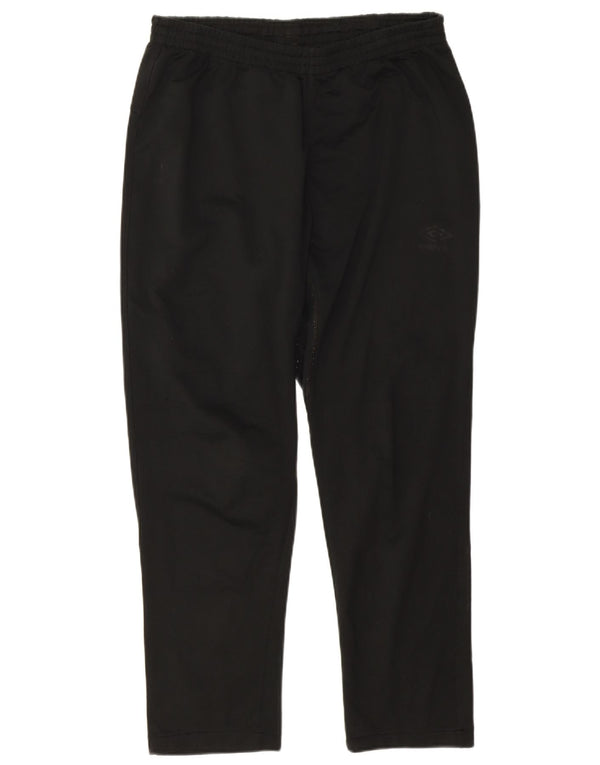 UMBRO Mens Tracksuit Trousers Large  Black Polyester
