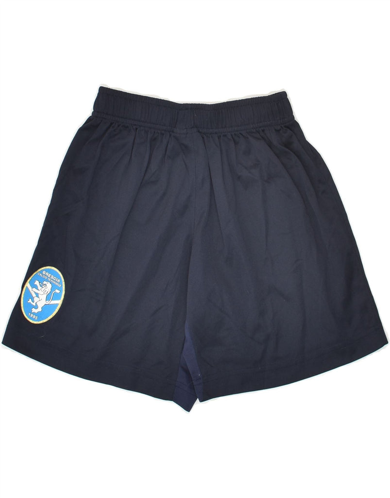 UMBRO Boys Sport Shorts 5-6 Years 2XS  Navy Blue Polyester | Vintage Umbro | Thrift | Second-Hand Umbro | Used Clothing | Messina Hembry 