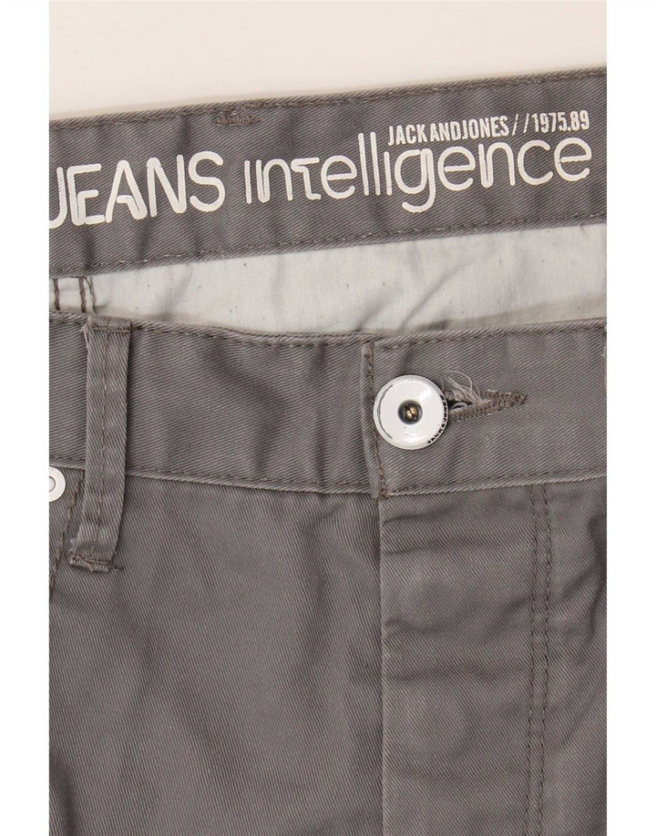 Jack & Jones Mens Casual Shorts W32 Medium Grey