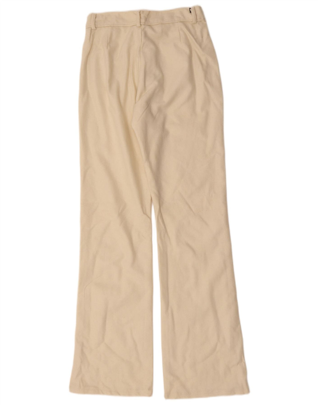 Vintage Womens Bootcut Casual Trousers W26 L32 Beige