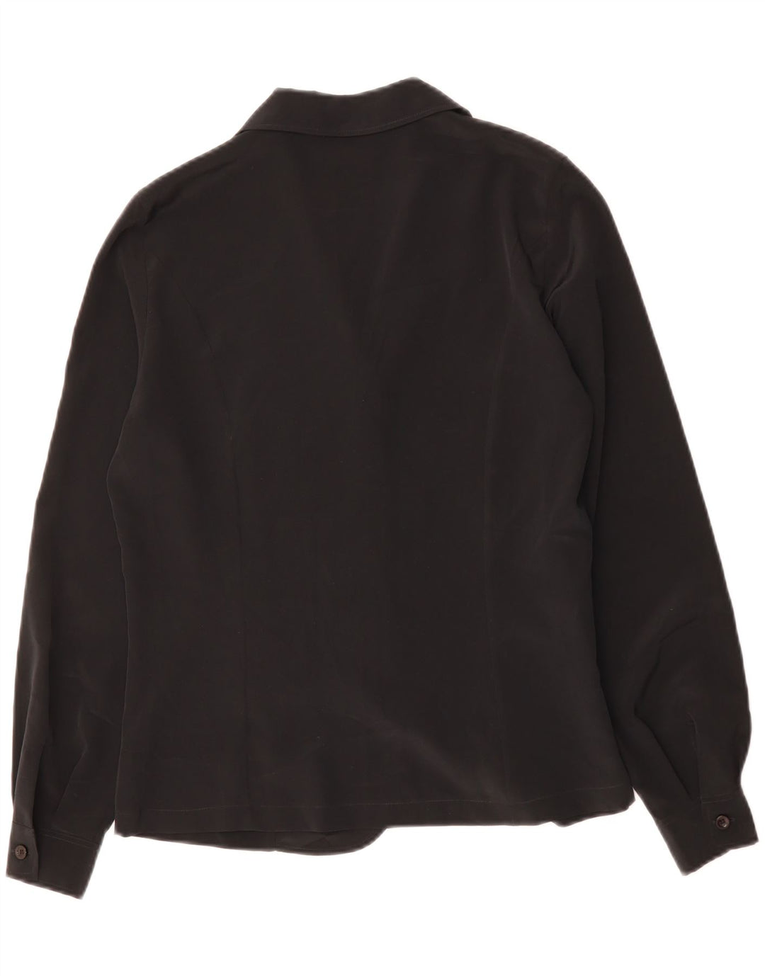 RENATO BALESTRA Womens Shirt Blouse IT 44 Medium Black Polyester