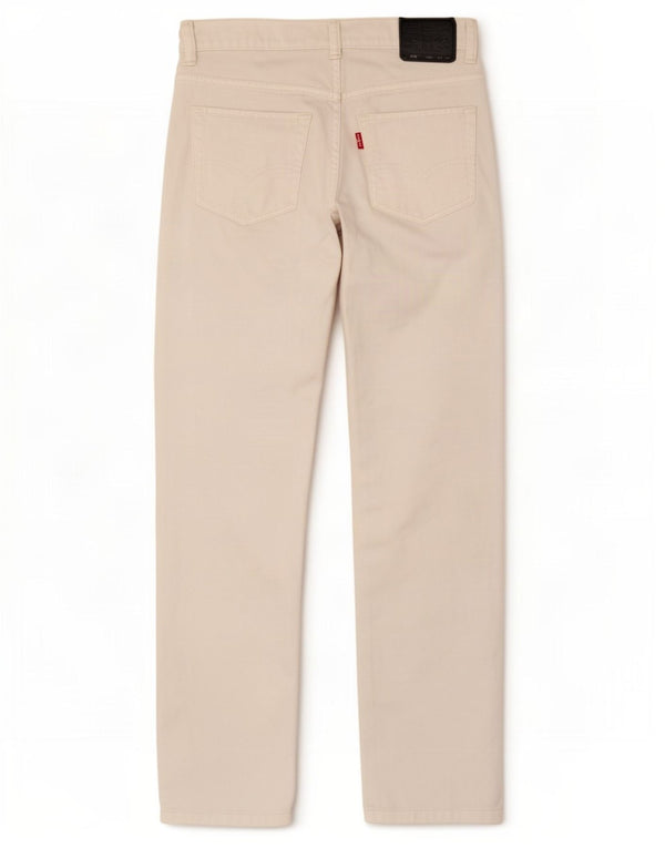 Levi's Boys 510 Super Skinny Jeans 13-14 Years W27 L27 White Cotton