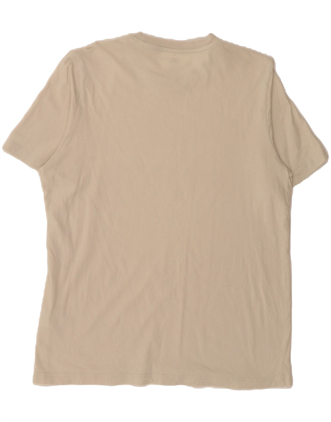 ADIDAS Mens Graphic T-Shirt Top Large Beige Cotton Vintage Adidas and Second-Hand Adidas from Messina Hembry 