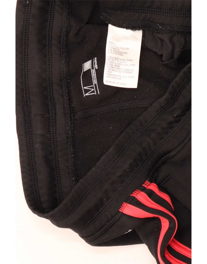 Adidas Womens Climalite Tracksuit Trousers UK 14 Medium Black Polyester