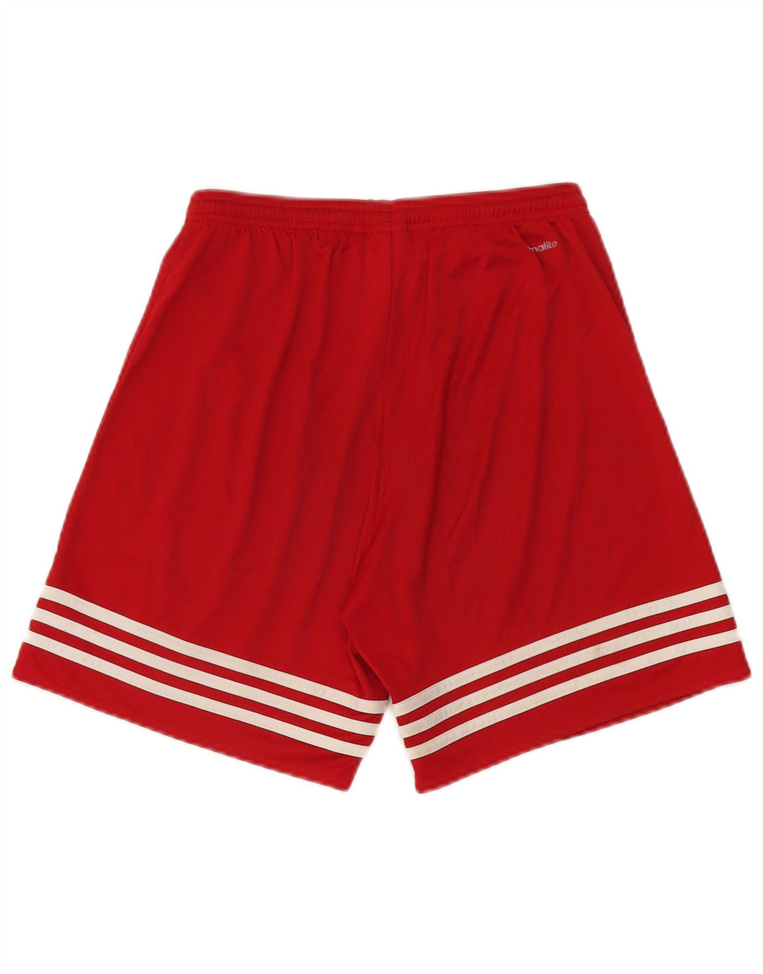 Adidas Mens Climalite Sport Shorts Small Red Polyester