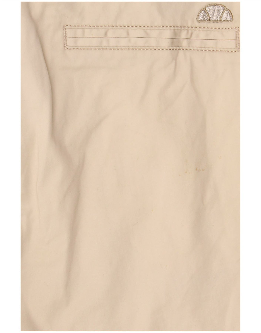 ELLESSE Womens Chino Shorts IT 42 Medium W30  Beige Cotton