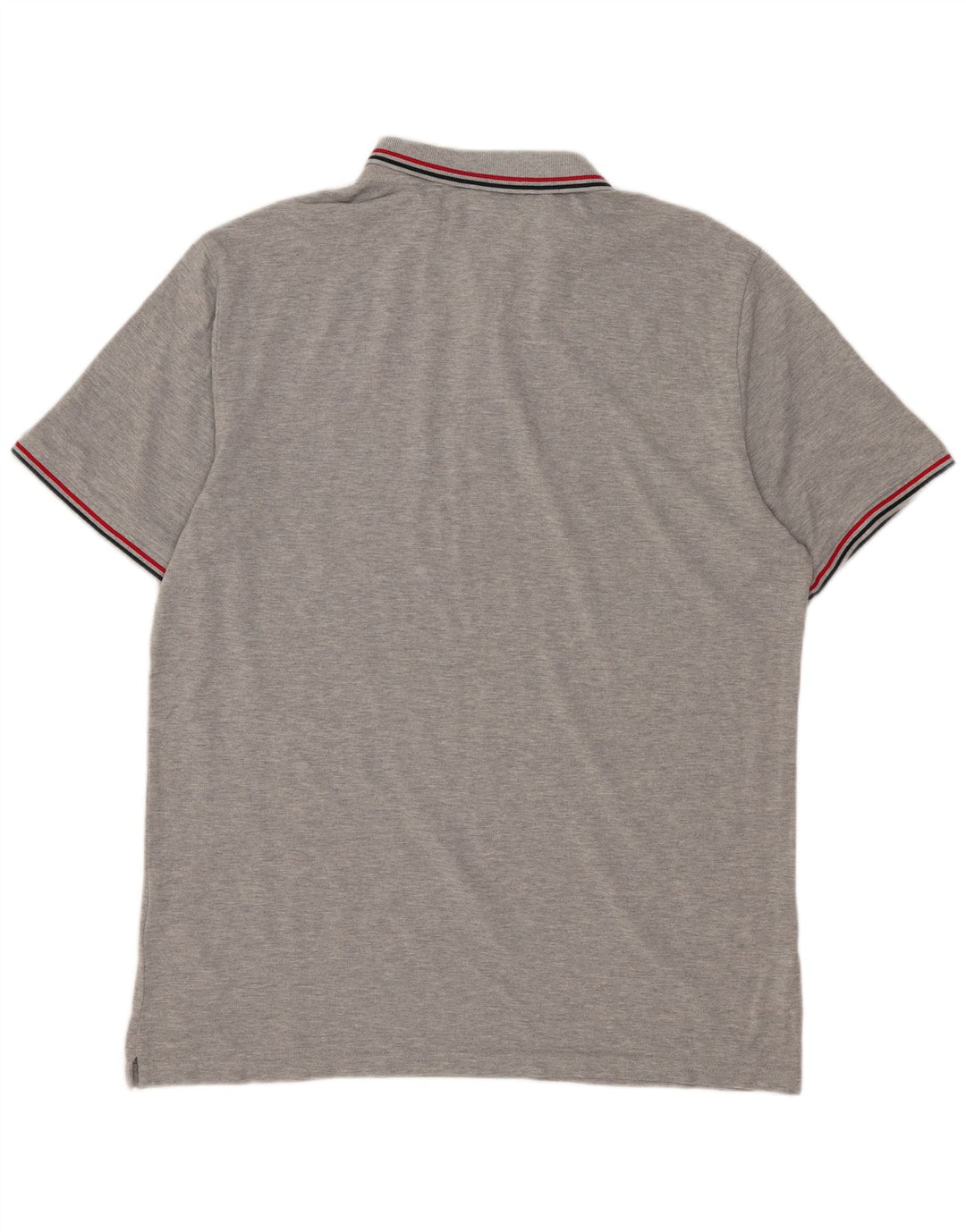SUPERDRY Mens Polo Shirt 2XL Grey Cotton