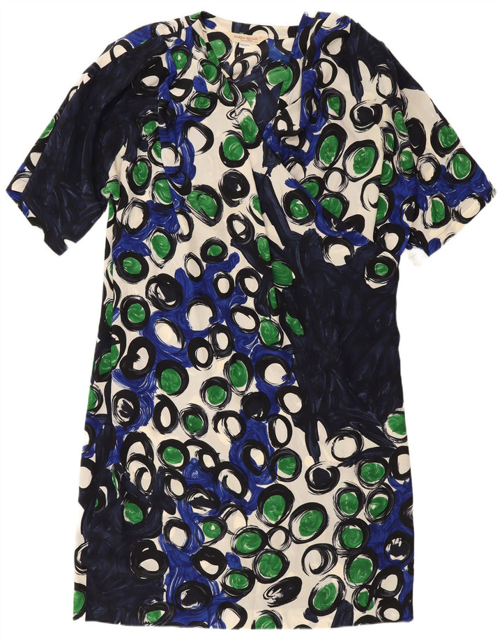 Marina Rinaldi Womens Shift Dress Size 25 Large Multicoloured Geometric