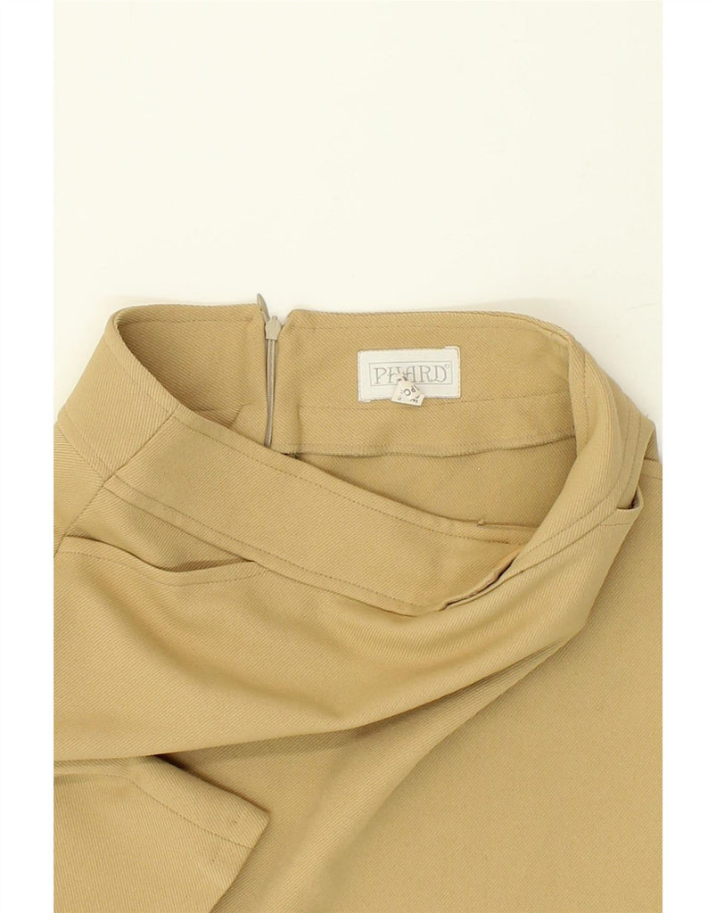 PHARD Womens Straight Skirt W26 Small Beige Polyester Vintage Phard and Second-Hand Phard from Messina Hembry 