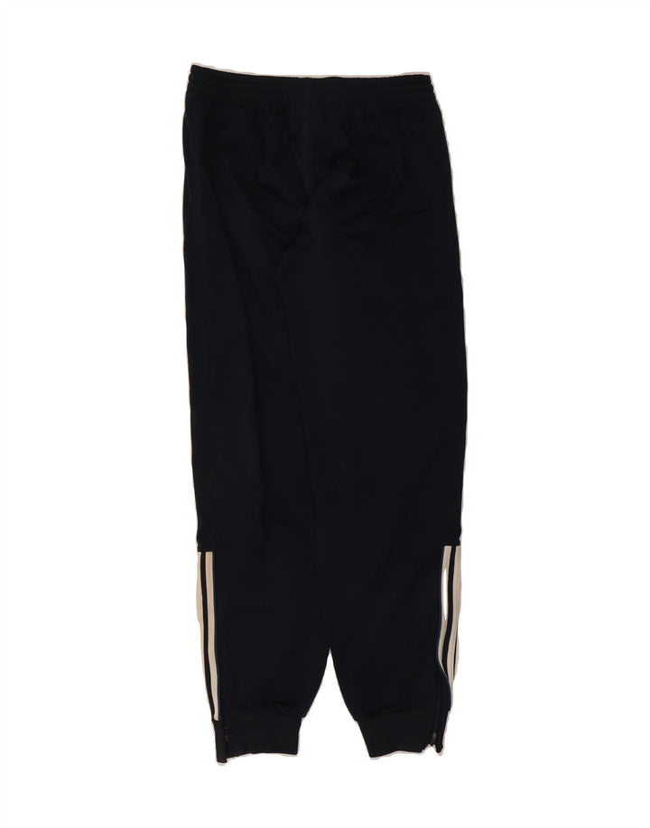 ADIDAS Boys Tracksuit Trousers Joggers 13-14 Years  Navy Blue Polyester Vintage Adidas and Second-Hand Adidas from Messina Hembry 