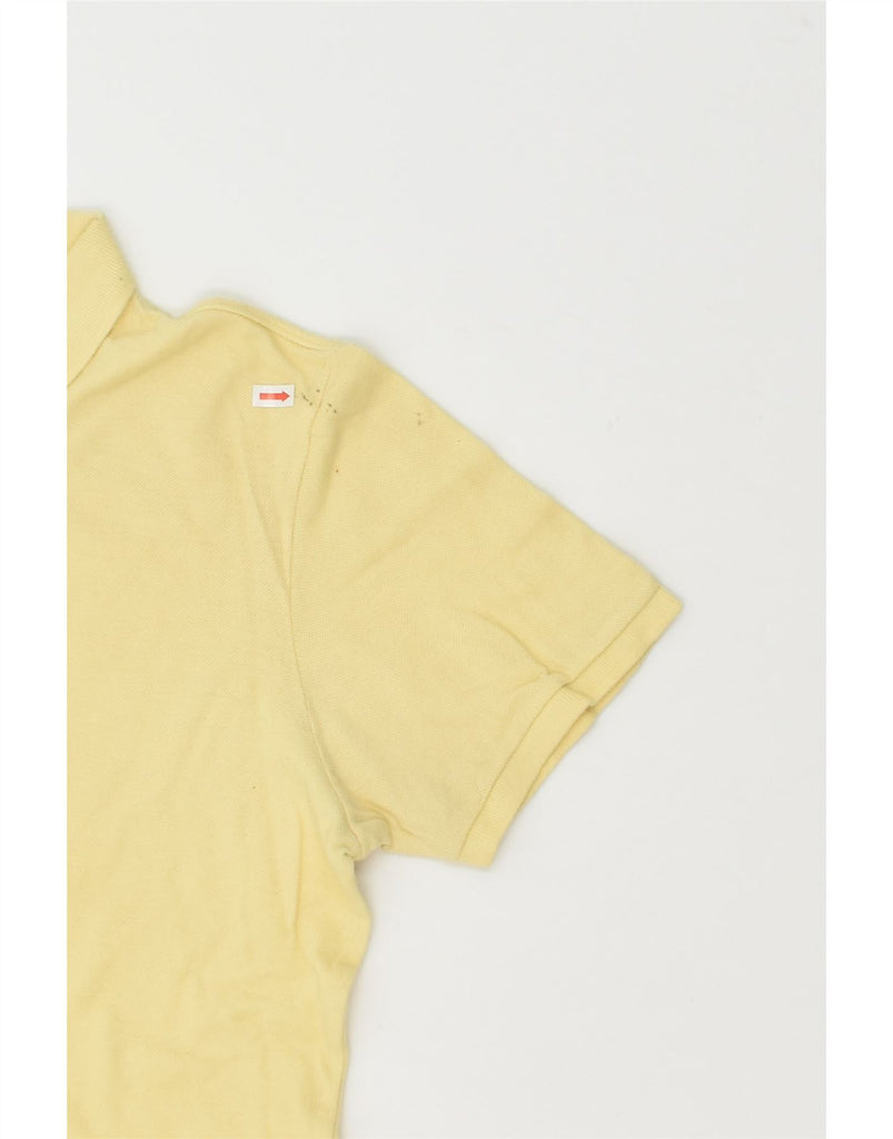 NAUTICA Mens Polo Shirt Medium Yellow Cotton | Vintage Nautica | Thrift | Second-Hand Nautica | Used Clothing | Messina Hembry 