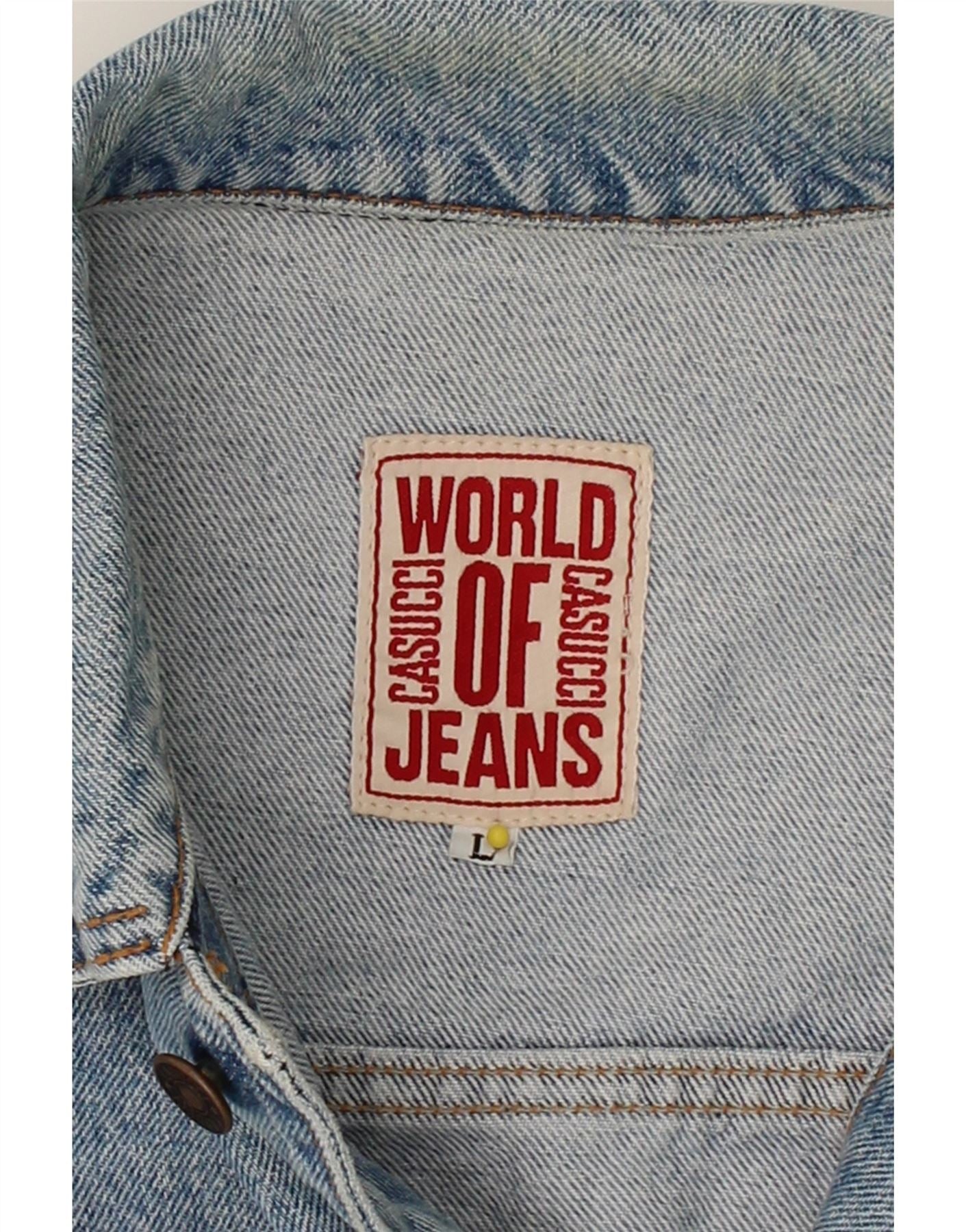 Jeans Jacket Casucci World Of Jeans CASUCCI Mens Denim Jacket UK