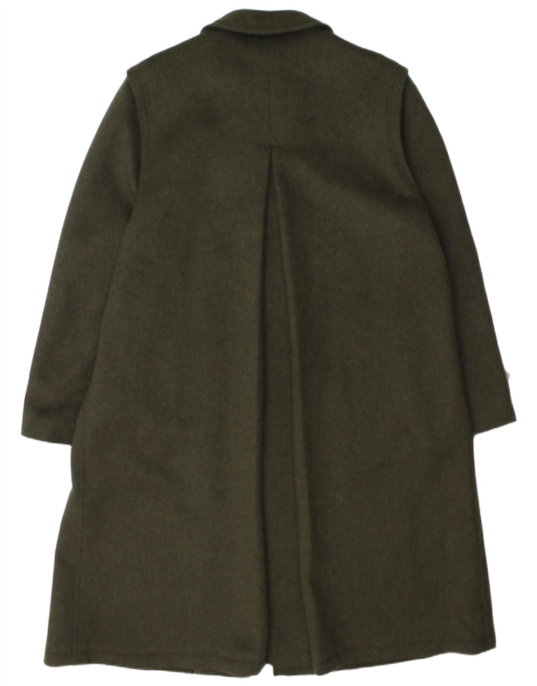 Schneiders Mens Overcoat UK 38 Medium Khaki Wool