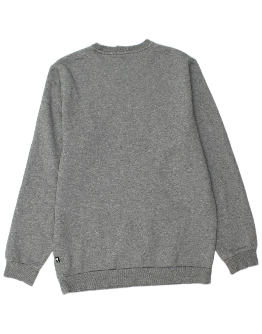 Puma Mens Sweatshirt Jumper Small Grey Cotton