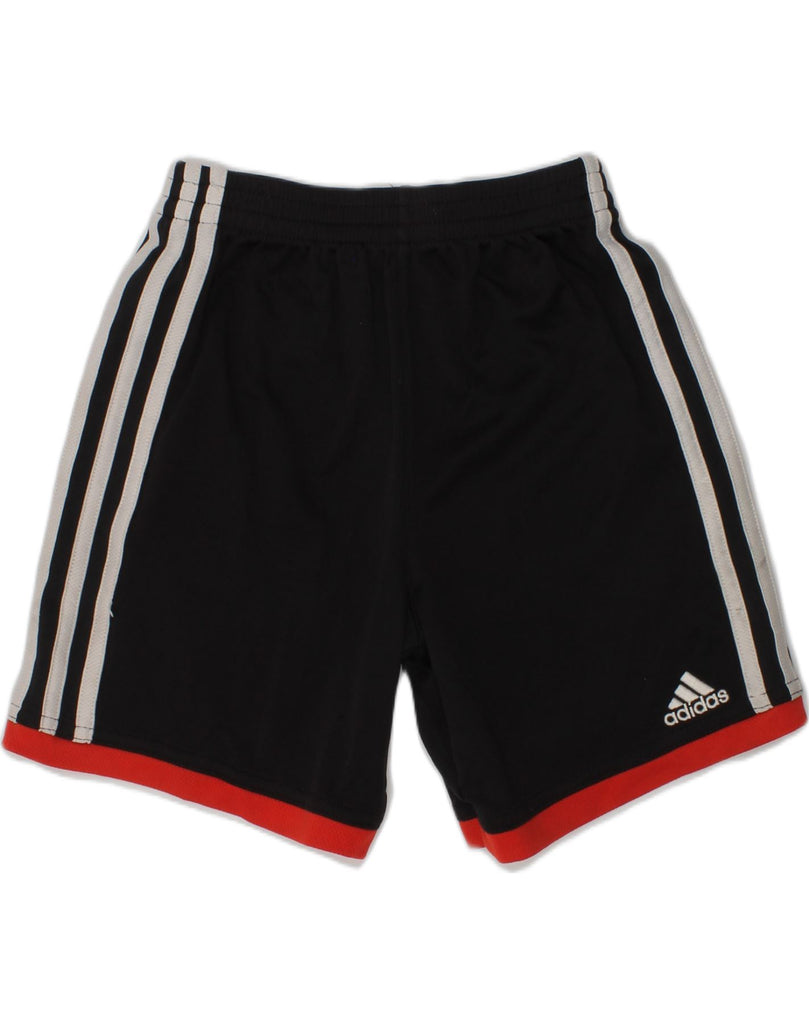 ADIDAS Boys Sport Shorts 4-5 Years Black Polyester | Vintage Adidas | Thrift | Second-Hand Adidas | Used Clothing | Messina Hembry 