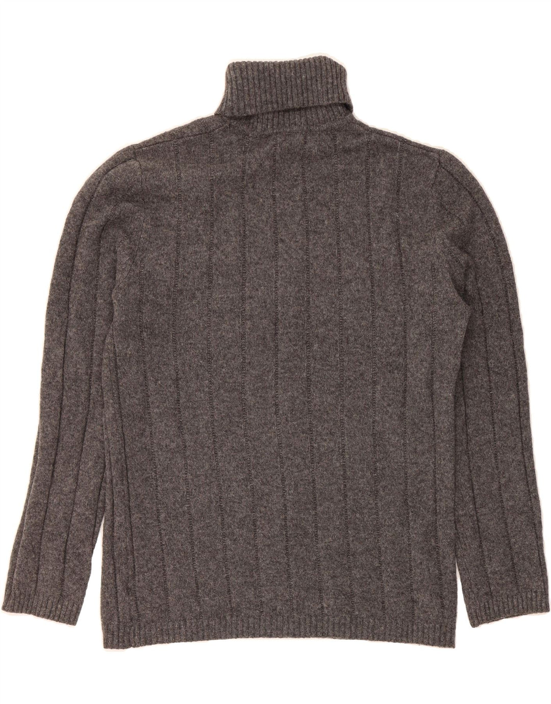DKNY Womens Roll Neck Jumper Sweater UK 18 XL Grey Wool Vintage Dkny and Second-Hand Dkny from Messina Hembry 