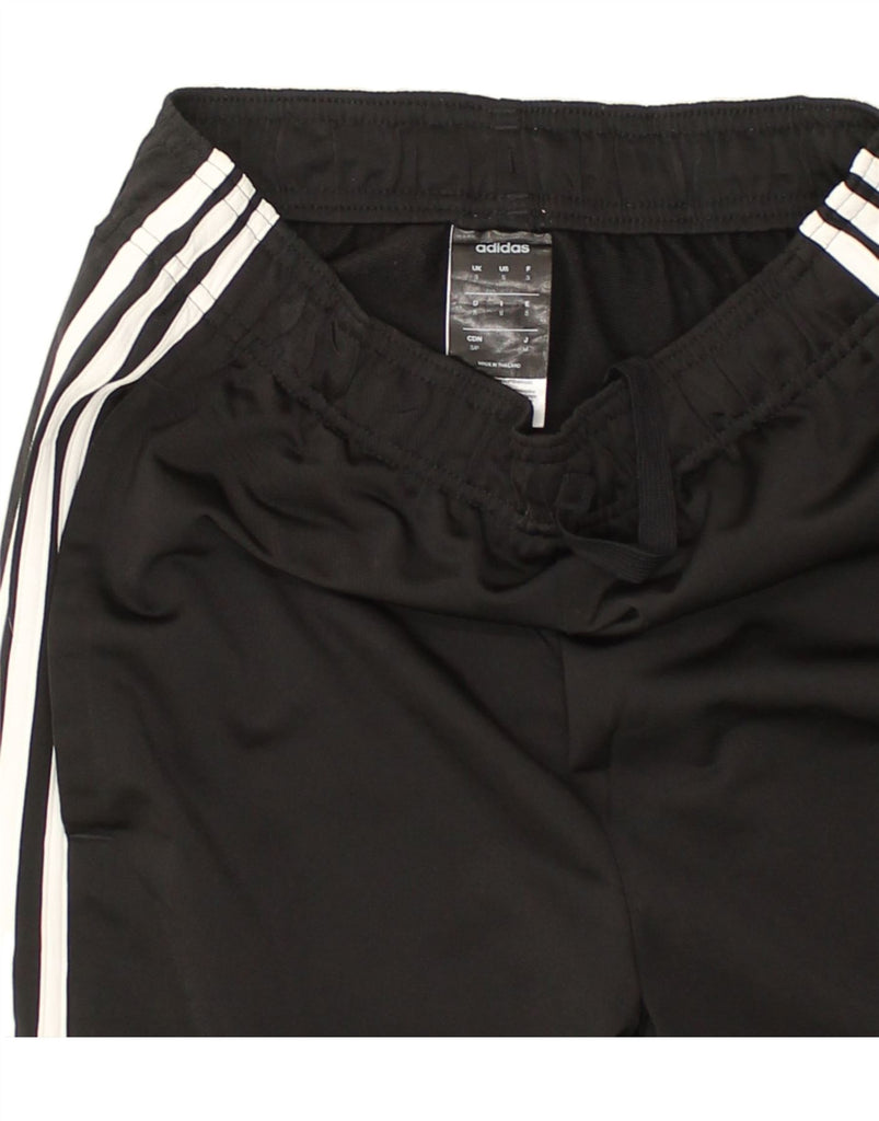 ADIDAS Mens Tracksuit Trousers Small Black Polyester | Vintage Adidas | Thrift | Second-Hand Adidas | Used Clothing | Messina Hembry 