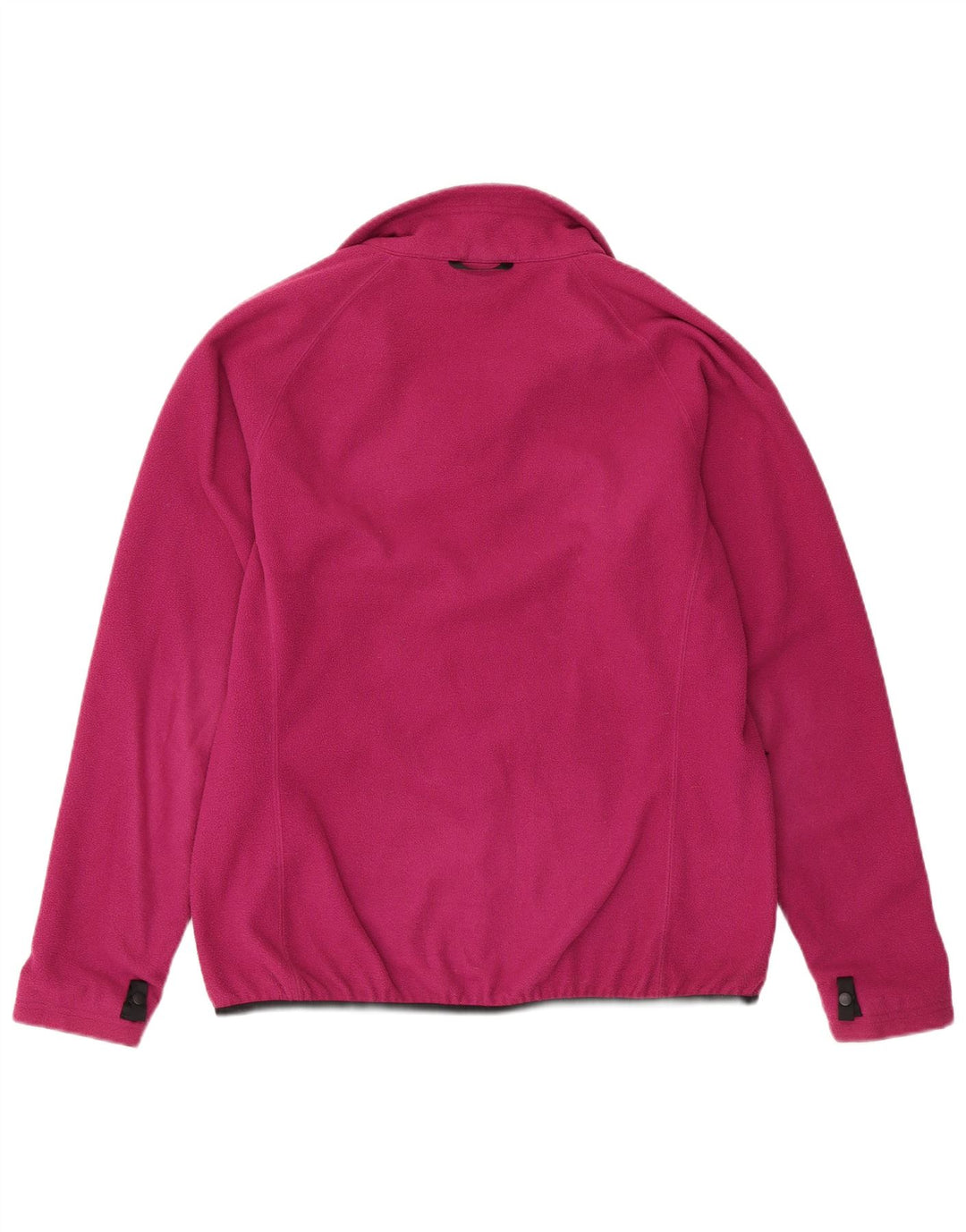 THE NORTH FACE Womens Fleece Jacket UK 16 Large Pink Polyester
