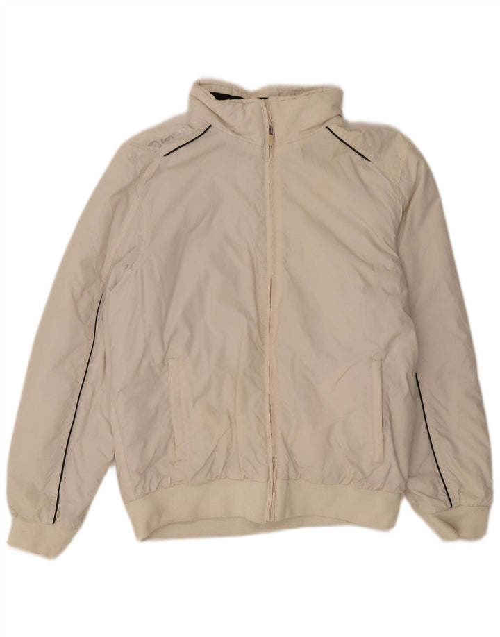 Lotto Mens Bomber Padded Jacket UK 38 Medium White