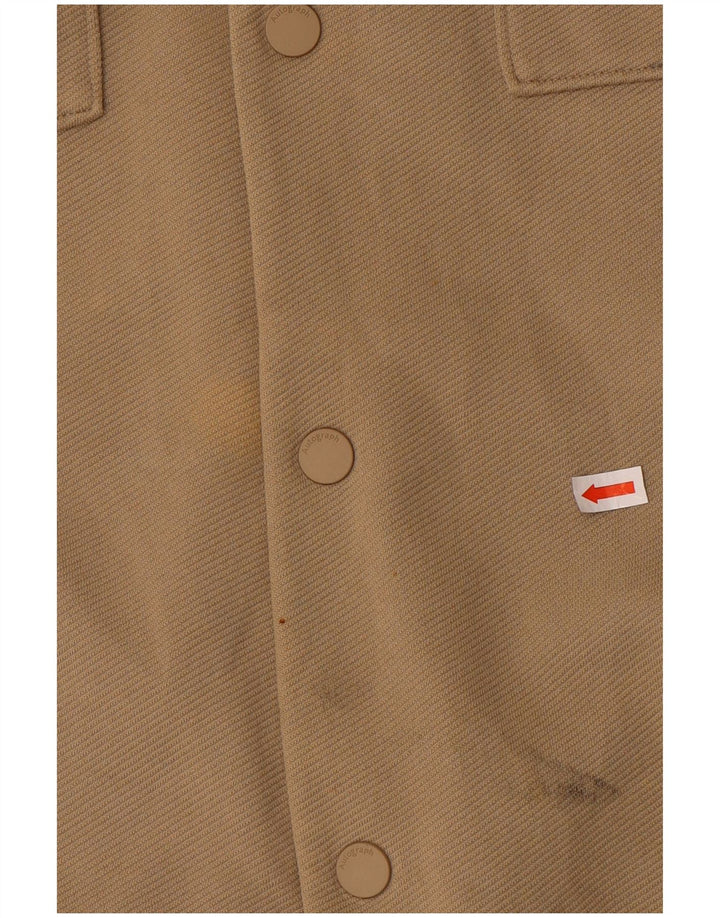 Autograph  Mens Utility Jacket UK 38 Medium Beige Cotton