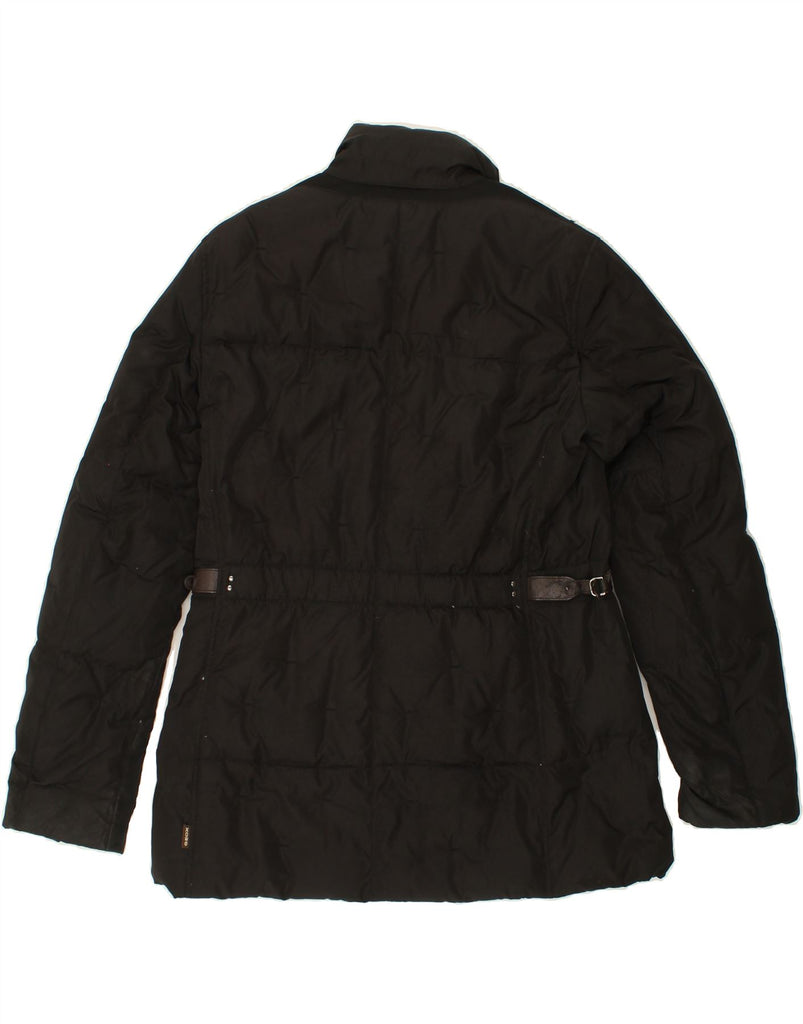 GEOX Womens Padded Jacket UK 12 Medium Black Polyester Vintage Geox and Second-Hand Geox from Messina Hembry 