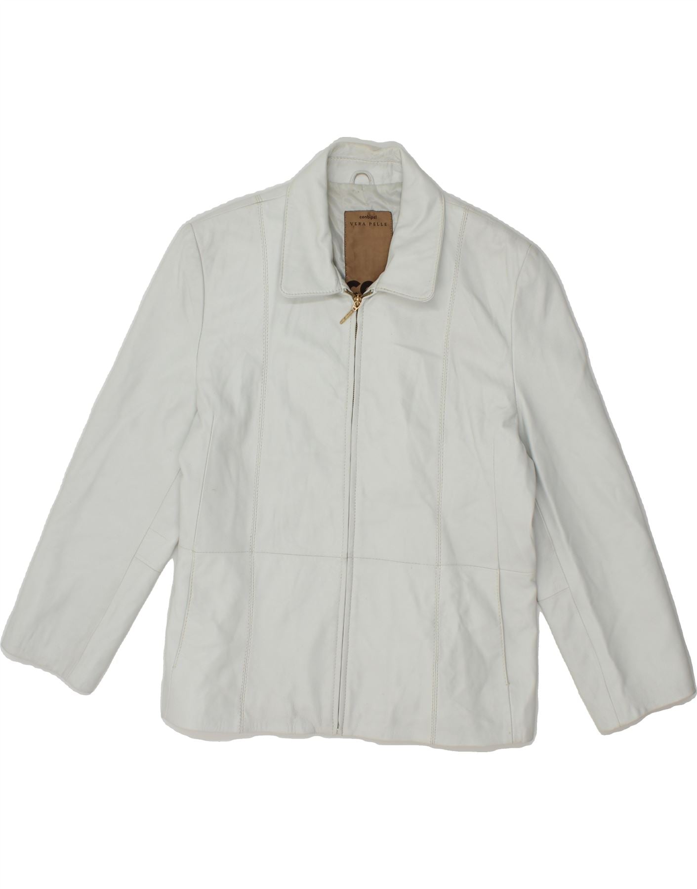 CONBIPEL Giacca in pelle da donna IT 50 XL Pelle bianca