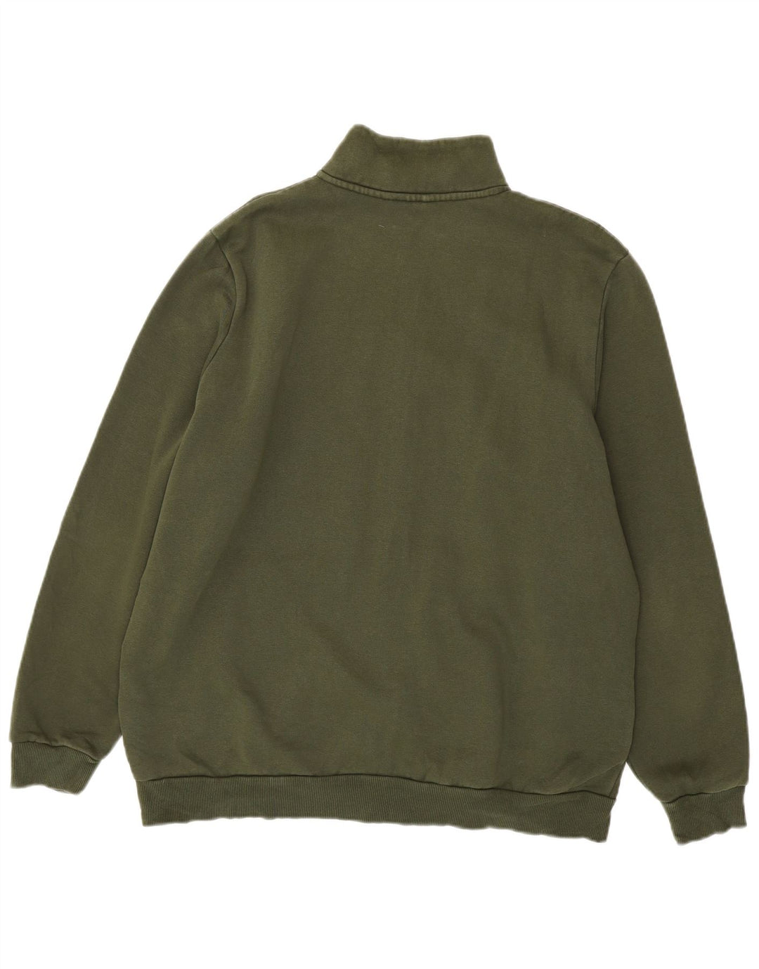 PUMA Mens Tracksuit Top Jacket XL Khaki Cotton