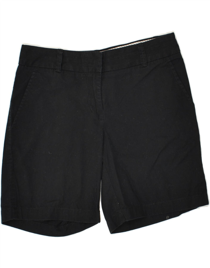 J. CREW Womens Broken In Chino Shorts US 0 XS W30 Black Cotton | Vintage J. Crew | Thrift | Second-Hand J. Crew | Used Clothing | Messina Hembry 