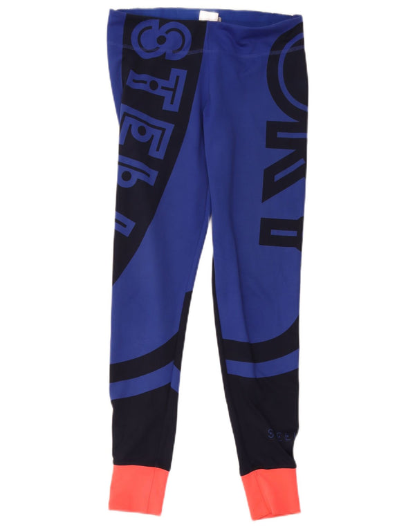 Adidas Womens Stella Tracksuit Trousers Joggers UK 8/10 Small Blue