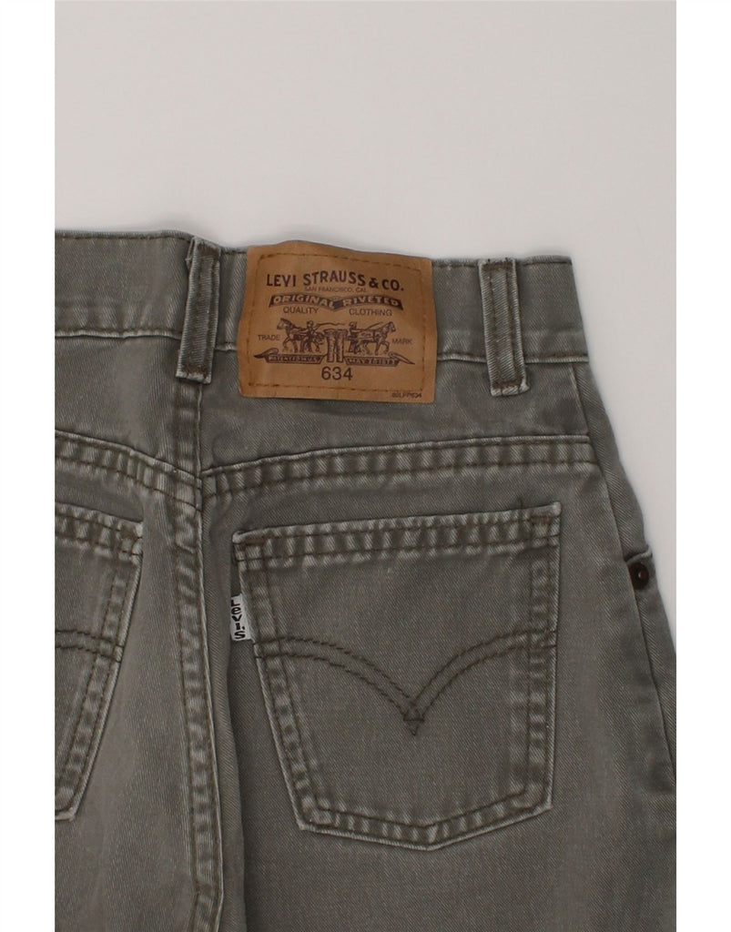 LEVI'S Boys Straight Jeans 6-7 Years W22 L21 Grey Cotton | Vintage Levi's | Thrift | Second-Hand Levi's | Used Clothing | Messina Hembry 