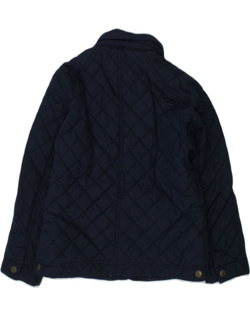 TOMMY HILFIGER Girls Quilted Jacket 9-10 Years Medium Navy Blue Polyester | Vintage Tommy Hilfiger | Thrift | Second-Hand Tommy Hilfiger | Used Clothing | Messina Hembry 