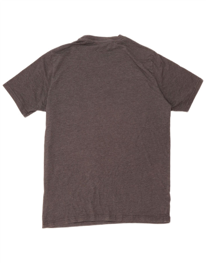 New Balance Mens Graphic T-Shirt Top Large Grey Flecked