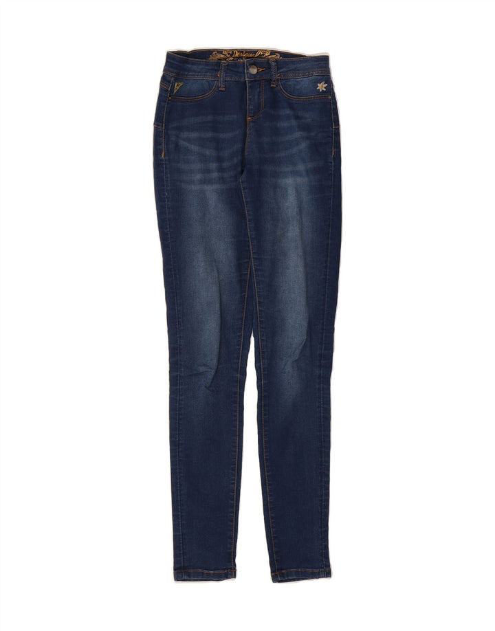DESIGUAL Womens Skinny Jeans W24 L32  Blue Vintage Desigual and Second-Hand Desigual from Messina Hembry 