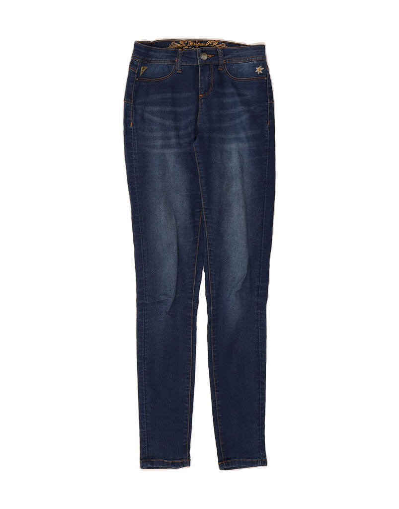 DESIGUAL Womens Skinny Jeans W24 L32  Blue Vintage Desigual and Second-Hand Desigual from Messina Hembry 