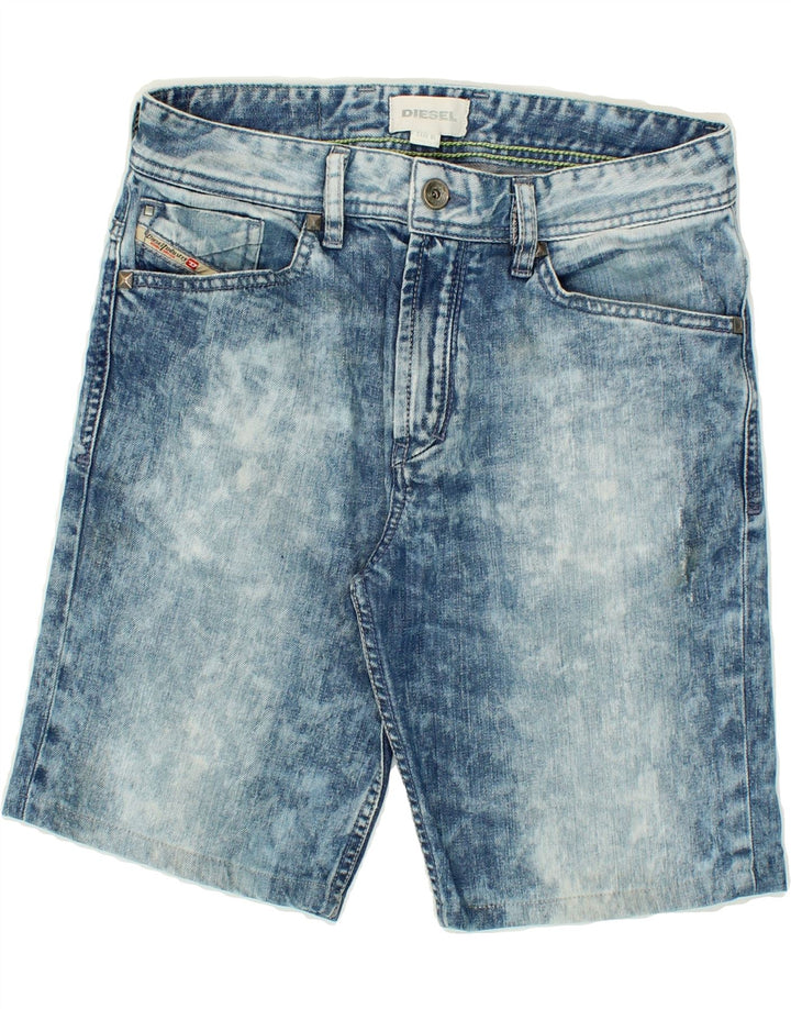 DIESEL Boys Denim Shorts 15-16 Years W28 Blue Cotton Vintage Diesel and Second-Hand Diesel from Messina Hembry 