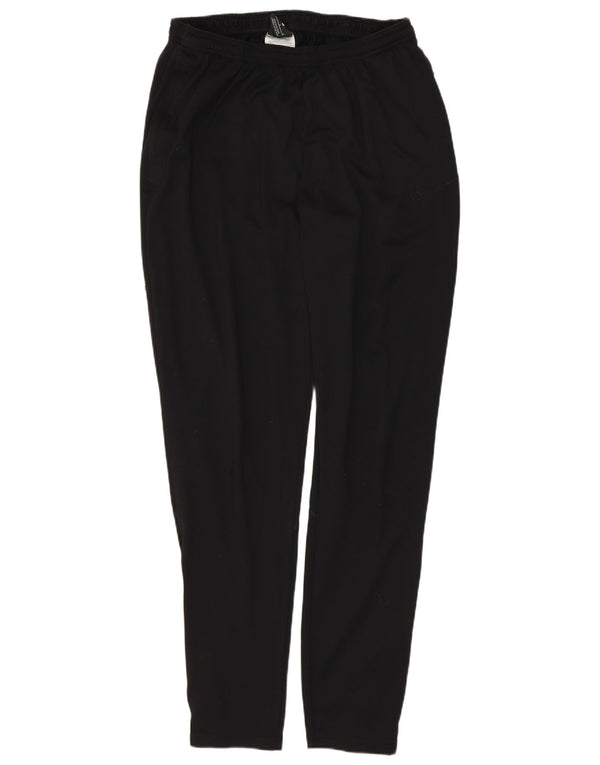 NIKE Mens Dri Fit Tracksuit Trousers Large Black Polyester