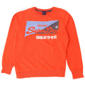 SUPERDRY Mens Graphic Sweatshirt Jumper XL Red Cotton