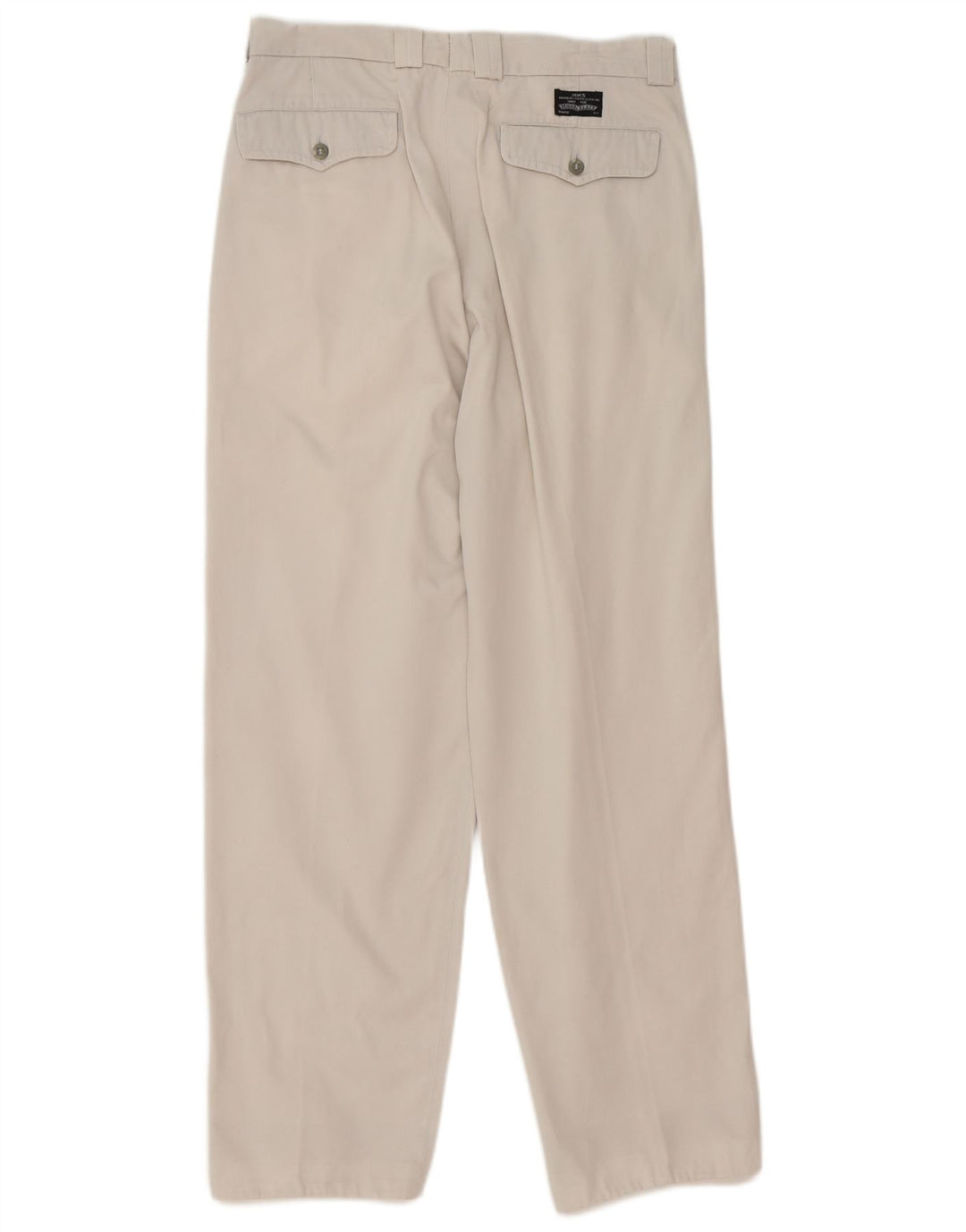 Levi's Mens Pegged Chino Trousers W32 L30 Off White Cotton