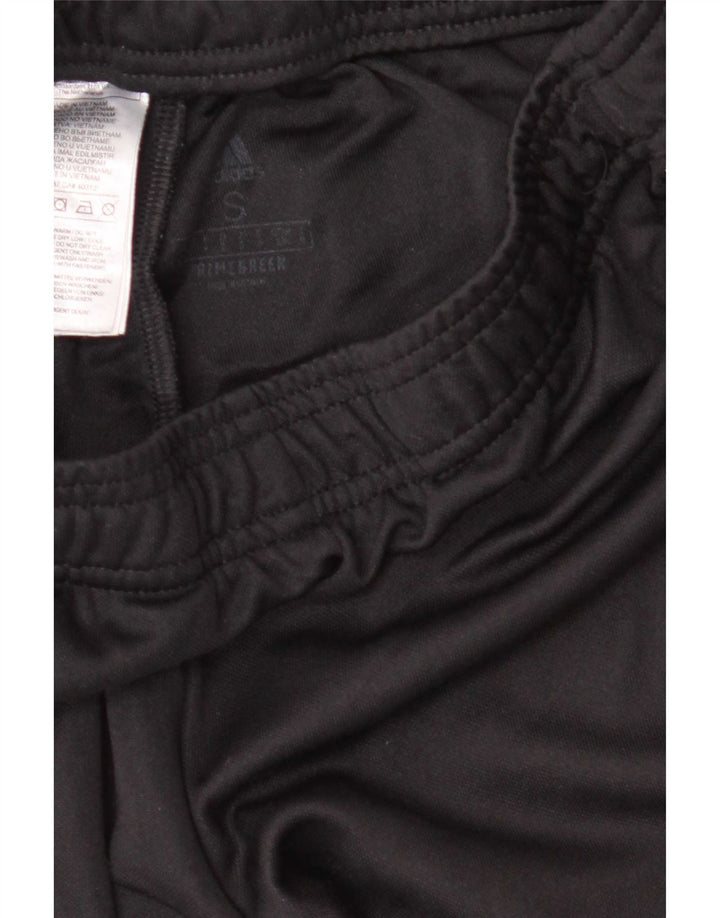 Adidas Mens Aeroready Tracksuit Trousers Small Black Polyester